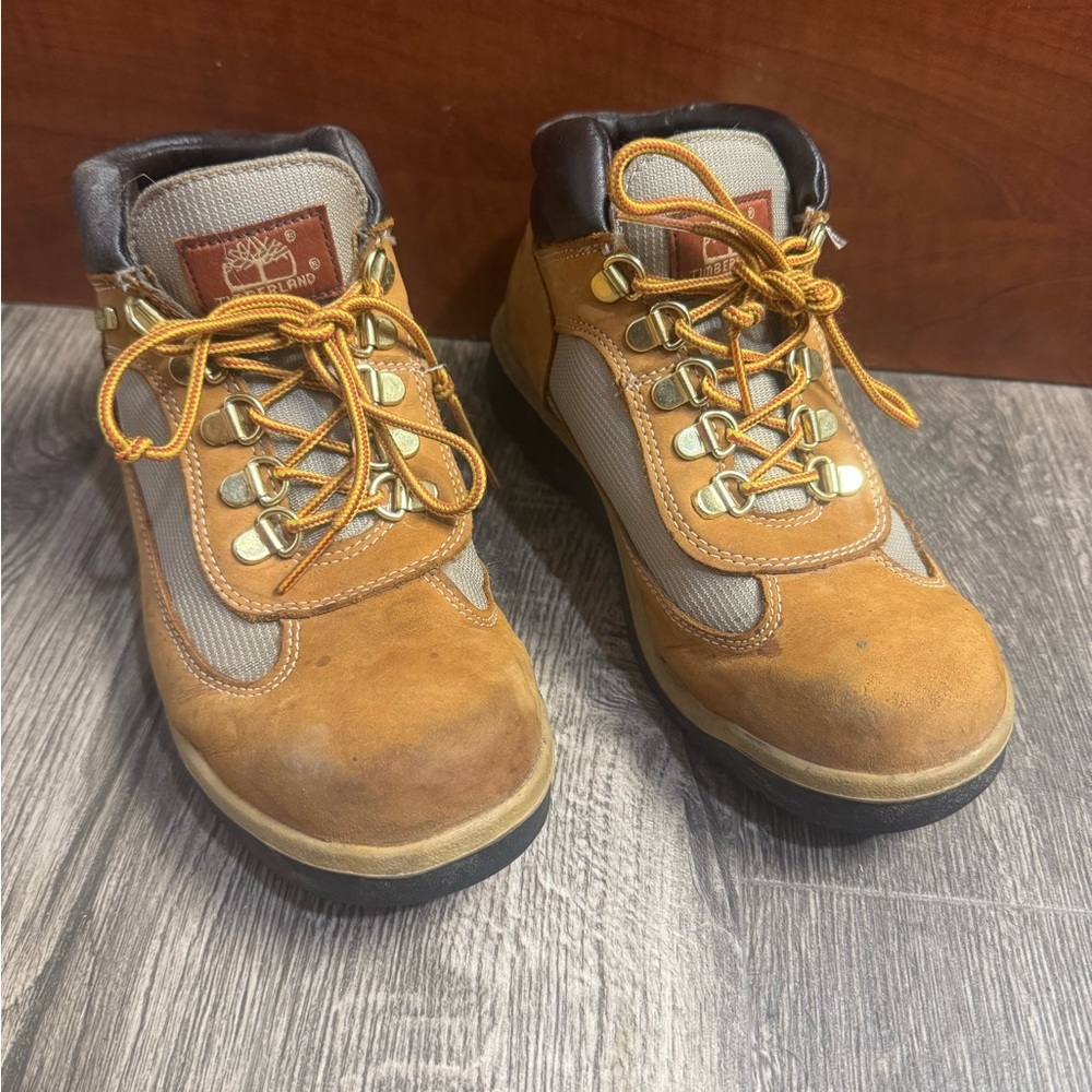 Timberland Brown Knit Boots